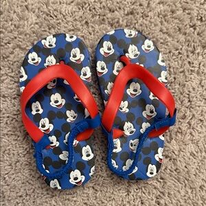 Disney Baby Mickey Mouse Sandals - Red and Blue